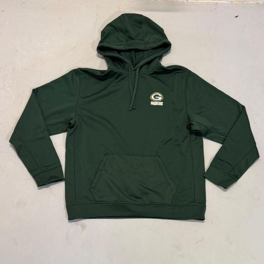 Dunbrooke Men's Green and Khaki Hoodie